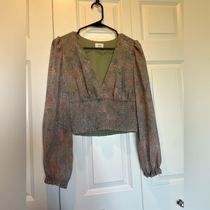 Aritzia Wistful Blouse